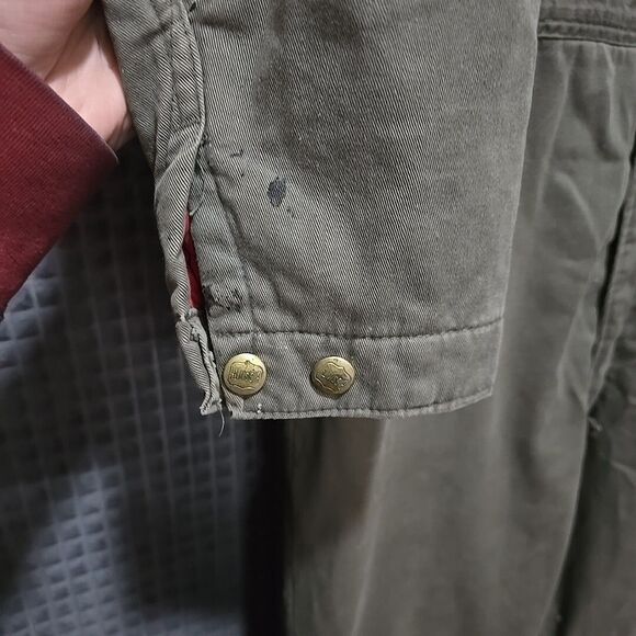 VTG BigSmith Distressed Zip Coveralls 44x26 Insulated Long Sleeve Unionmade READ - Picture 10 of 16